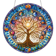 Load image into Gallery viewer, Suncatcher Diamond Painting Art Pendant Colorful Diamond Painting Hanging Decor