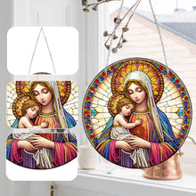 Load image into Gallery viewer, Suncatcher Diamond Painting Art Pendant Colorful Diamond Painting Hanging Decor