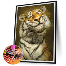 Load image into Gallery viewer, Diamond Painting - Full Square - proud tiger (30*40CM)