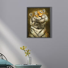Load image into Gallery viewer, Diamond Painting - Full Square - proud tiger (30*40CM)