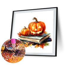 Load image into Gallery viewer, Diamond Painting - Full Round - book of pumpkins (40*40CM)