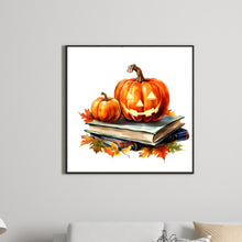 Load image into Gallery viewer, Diamond Painting - Full Round - book of pumpkins (40*40CM)
