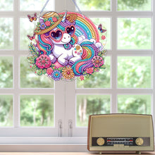 Load image into Gallery viewer, Animal Diamond Painting Art Pendant Colorful Acrylic Crystal Painting Ornaments