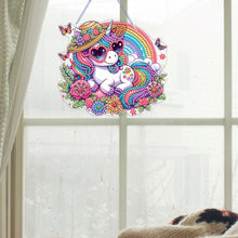 Load image into Gallery viewer, Animal Diamond Painting Art Pendant Colorful Acrylic Crystal Painting Ornaments