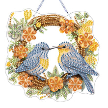 Load image into Gallery viewer, Animal Diamond Painting Art Pendant Colorful Acrylic Crystal Painting Ornaments