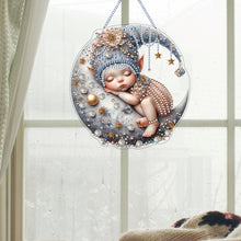 Load image into Gallery viewer, Diamond Art Hanging Pendant Diamond Painting Home Decor for Home Window Decor