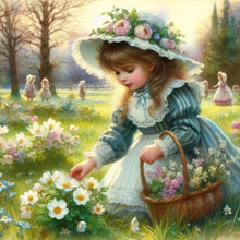 Load image into Gallery viewer, Diamond Painting - Full Round - Country farm kid (30*30CM)