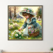 Load image into Gallery viewer, Diamond Painting - Full Round - Country farm kid (30*30CM)