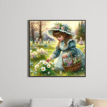 Load image into Gallery viewer, Diamond Painting - Full Round - Country farm kid (30*30CM)