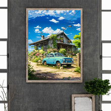 Load image into Gallery viewer, Diamond Painting - Full Round - country classic car (30*40CM)