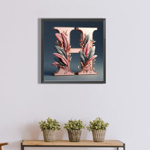 Load image into Gallery viewer, Diamond Painting - Full Round - Letter H (40*40CM)