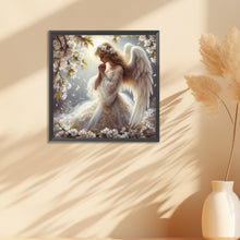 Load image into Gallery viewer, Diamond Painting - Full Round - praying angel girl (30*30CM)