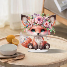Load image into Gallery viewer, Little Fox Diamond Painting Tabletop Ornaments Kit for Home Office Desktop Decor