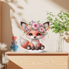 Load image into Gallery viewer, Little Fox Diamond Painting Tabletop Ornaments Kit for Home Office Desktop Decor
