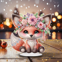 Load image into Gallery viewer, Little Fox Diamond Painting Tabletop Ornaments Kit for Home Office Desktop Decor