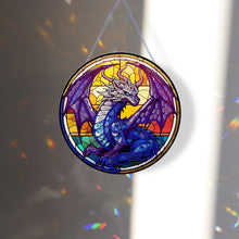 Load image into Gallery viewer, Pterosaur Diamond Painting Art Pendant Acrylic Diamond Drawing Hanging Ornament