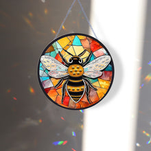 Load image into Gallery viewer, Bee Diamond Painting Art Pendant Animal Acrylic Diamond Drawing Hanging Ornament