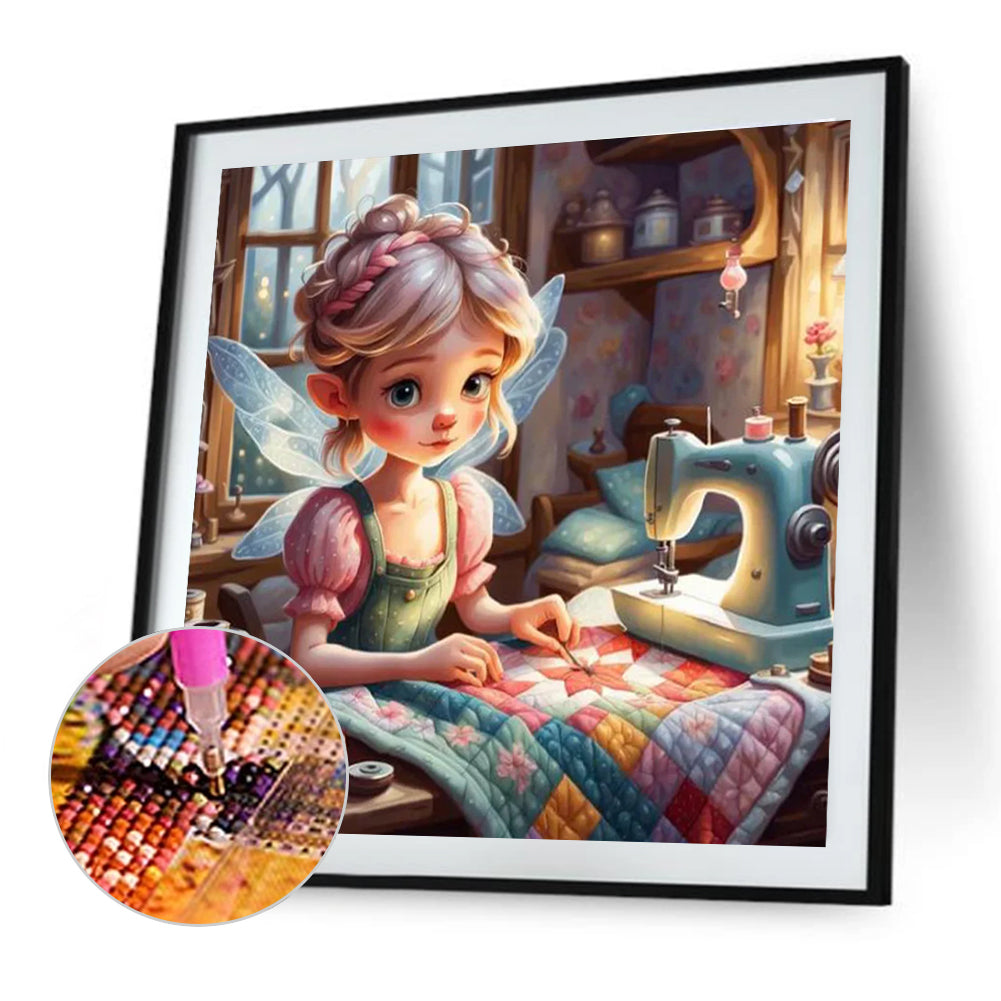 Diamond Painting - Full Round - tailor elf (40*40CM)