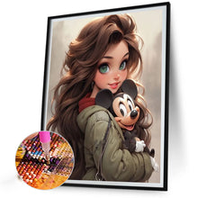 Load image into Gallery viewer, Diamond Painting - Full Round - girl (40*50CM)