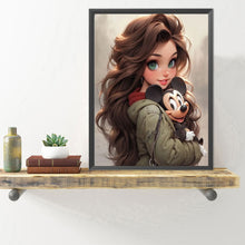 Load image into Gallery viewer, Diamond Painting - Full Round - girl (40*50CM)