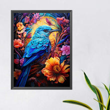 Load image into Gallery viewer, Diamond Painting - Full Round - blue bird (40*50CM)