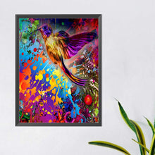 Load image into Gallery viewer, Diamond Painting - Full Round - Abstract hummingbird (40*50CM)