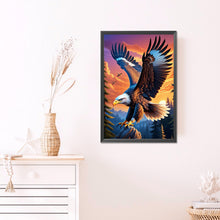 Load image into Gallery viewer, AB Diamond Painting - Full Square - sunset eagle (40*60CM)