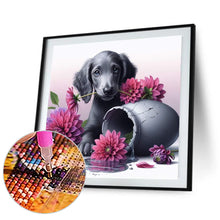 Load image into Gallery viewer, Diamond Painting - Full Square - Dog - Dachshund (30*30CM)