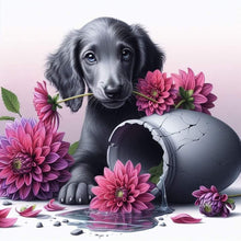 Load image into Gallery viewer, Diamond Painting - Full Square - Dog - Dachshund (30*30CM)
