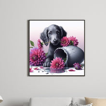 Load image into Gallery viewer, Diamond Painting - Full Square - Dog - Dachshund (30*30CM)