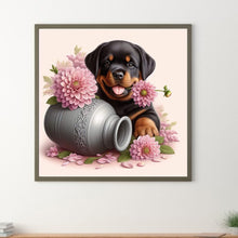Load image into Gallery viewer, Diamond Painting - Full Square - Dog-Rottweiler (30*30CM)