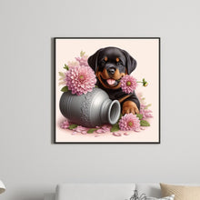Load image into Gallery viewer, Diamond Painting - Full Square - Dog-Rottweiler (30*30CM)