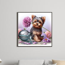 Load image into Gallery viewer, Diamond Painting - Full Square - Dog-Yorkshire (30*30CM)