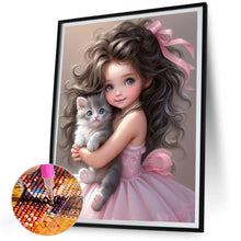 Load image into Gallery viewer, Diamond Painting - Full Square - little girl (40*50CM)