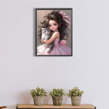 Load image into Gallery viewer, Diamond Painting - Full Square - little girl (40*50CM)