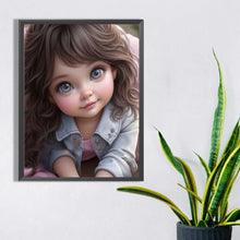 Load image into Gallery viewer, Diamond Painting - Full Square - little girl (40*50CM)