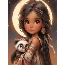 Load image into Gallery viewer, Diamond Painting - Full Square - little girl (40*50CM)