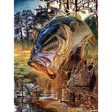 Load image into Gallery viewer, Diamond Painting - Full Round - prey fish (30*40CM)