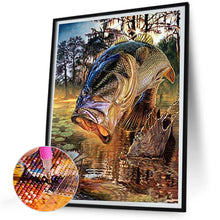 Load image into Gallery viewer, Diamond Painting - Full Round - prey fish (30*40CM)