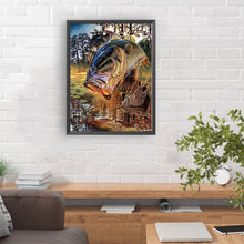 Load image into Gallery viewer, Diamond Painting - Full Round - prey fish (30*40CM)