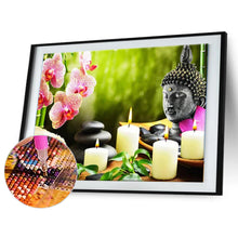 Load image into Gallery viewer, Diamond Painting - Full Round - Buddha head (40*30CM)