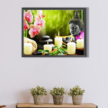 Load image into Gallery viewer, Diamond Painting - Full Round - Buddha head (40*30CM)