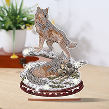 Load image into Gallery viewer, Wooden Animal Diamond Painting Desktop Decorations for Home Office Desktop Decor