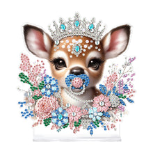 Load image into Gallery viewer, Animal Special Shaped Colorful Desktop Diamond Art Kits Bedroom Table Decoration