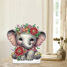 Load image into Gallery viewer, Animal Special Shaped Colorful Desktop Diamond Art Kits Bedroom Table Decoration