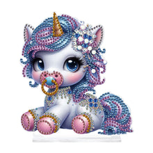 Load image into Gallery viewer, Animal Special Shaped Colorful Desktop Diamond Art Kits Bedroom Table Decoration