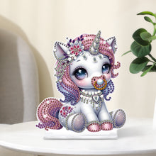 Load image into Gallery viewer, Animal Special Shaped Colorful Desktop Diamond Art Kits Bedroom Table Decoration