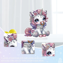 Load image into Gallery viewer, Animal Special Shaped Colorful Desktop Diamond Art Kits Bedroom Table Decoration