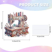 Load image into Gallery viewer, Sewing Machine Special Shaped 5D DIY Diamond Art Tabletop Decorations for Adults