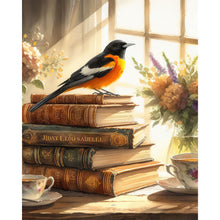 Load image into Gallery viewer, Diamond Painting - Full Round - sunset bird (40*50CM)